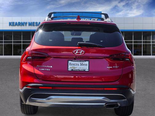 Calypso Red 2023 Hyundai SANTA FE Limited