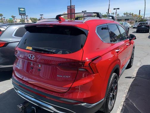 Calypso Red 2023 Hyundai SANTA FE Limited