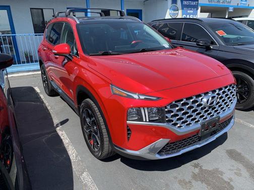Calypso Red 2023 Hyundai SANTA FE Limited
