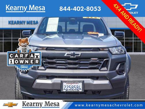 Sterling Gray Metallic 2024 Chevrolet Colorado Trail Boss