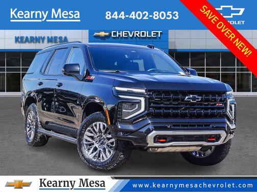 Black 2025 Chevrolet Tahoe Z71