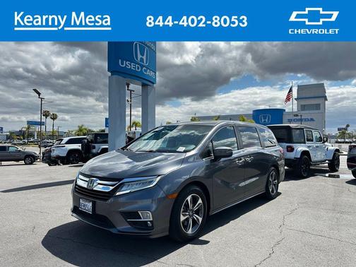 Gray 2019 Honda Odyssey Touring