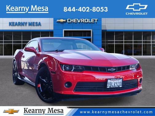 Red Hot 2015 Chevrolet Camaro 1LT