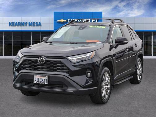Midnight Black Metallic 2023 Toyota RAV4 XLE Premium