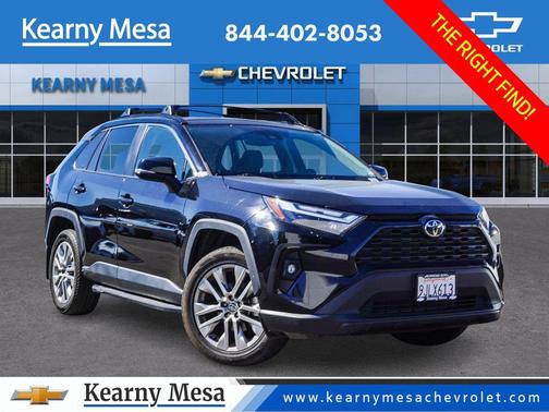 Midnight Black Metallic 2023 Toyota RAV4 XLE Premium