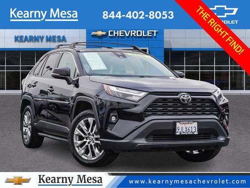 Midnight Black Metallic 2023 Toyota RAV4 XLE Premium