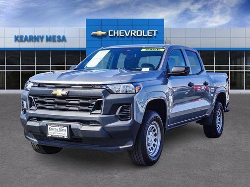 Sterling Gray Metallic 2023 Chevrolet Colorado WT