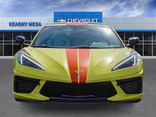 Accelerate Yellow Metallic 2023 Chevrolet Corvette Stingray w/1LT