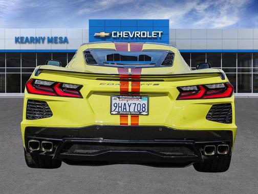 Accelerate Yellow Metallic 2023 Chevrolet Corvette Stingray w/1LT