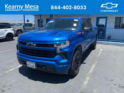 Glacier Blue Metallic 2024 Chevrolet Silverado 1500 RST