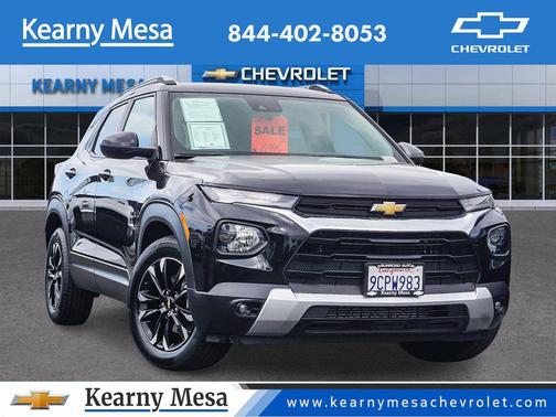 Mosaic Black Metallic 2022 Chevrolet Trailblazer LT