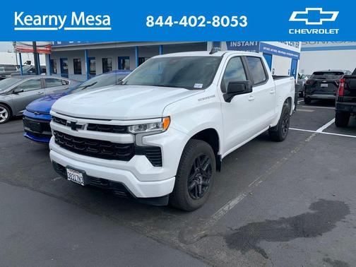 Summit White 2022 Chevrolet Silverado 1500 RST