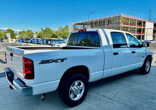 WHITE 2008 Dodge Ram 1500 SLT Mega Cab