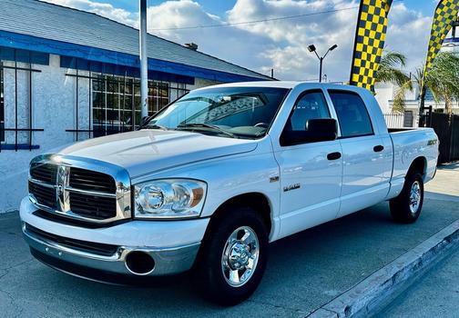 WHITE 2008 Dodge Ram 1500 SLT Mega Cab
