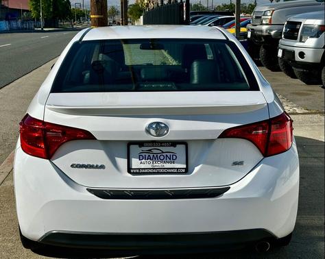 WHITE 2019 Toyota Corolla SE