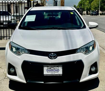 WHITE 2016 Toyota Corolla S Plus