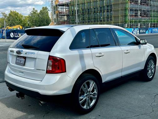 WHITE 2013 Ford Edge Limited