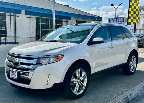 WHITE 2013 Ford Edge Limited