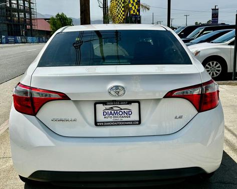 WHITE 2014 Toyota Corolla LE