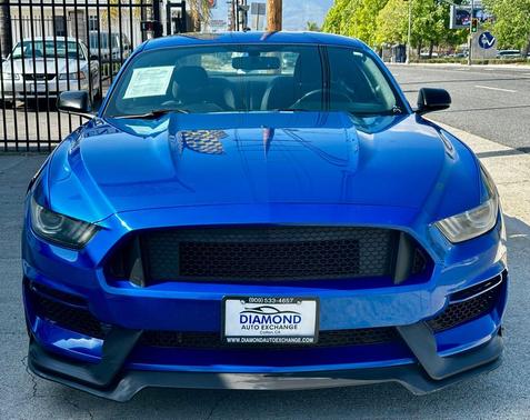 BLUE 2017 Ford Mustang V6