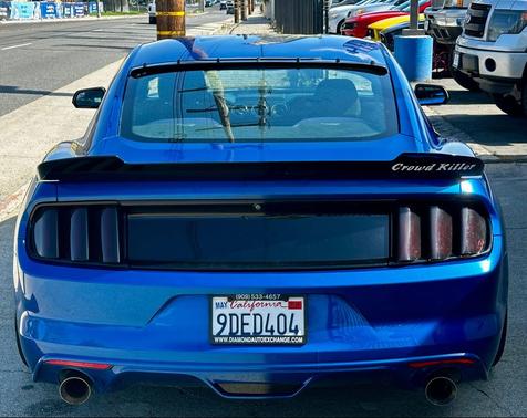 BLUE 2017 Ford Mustang V6