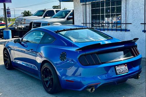BLUE 2017 Ford Mustang V6