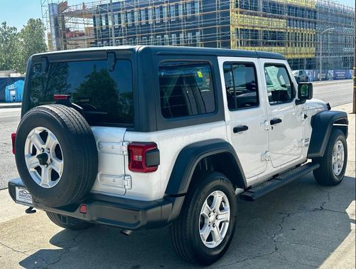 WHITE 2020 Jeep Wrangler Unlimited Sport