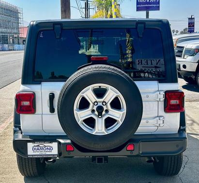 WHITE 2020 Jeep Wrangler Unlimited Sport