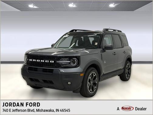 Carbonized Gray Metallic 2025 Ford Bronco Sport Outer Banks