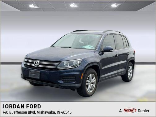 Night Blue Metallic 2015 Volkswagen Tiguan Auto S