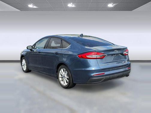 Blue Metallic 2019 Ford Fusion SE