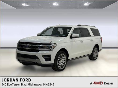 Star White Metallic Tri-Coat 2022 Ford Expedition Max Limited
