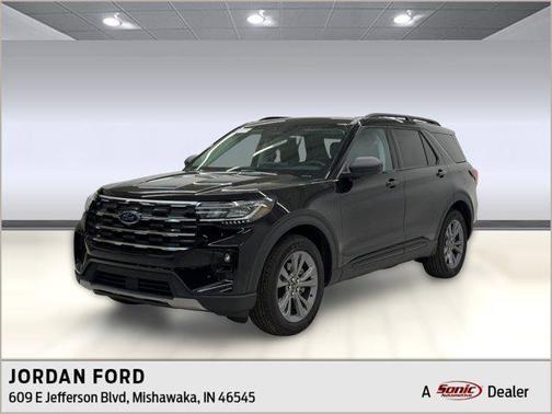 Agate Black Metallic 2026 Ford Explorer Active