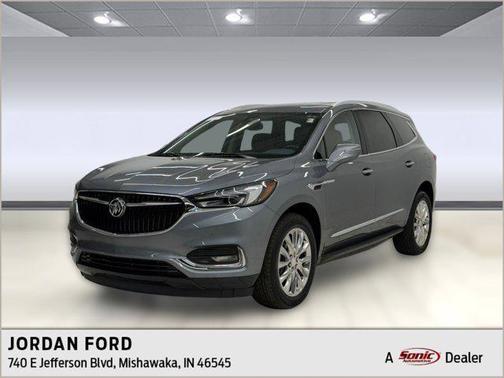 Satin Steel Metallic 2021 Buick Enclave FWD Premium