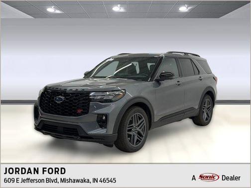 Carbonized Gray Metallic 2026 Ford Explorer ST