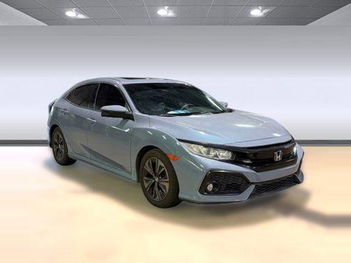 Gray 2018 Honda Civic EX