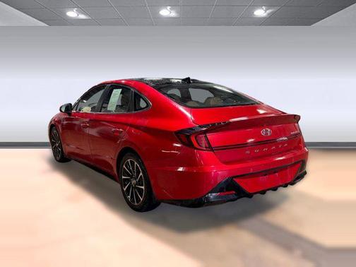 Calypso Red 2021 Hyundai SONATA Limited