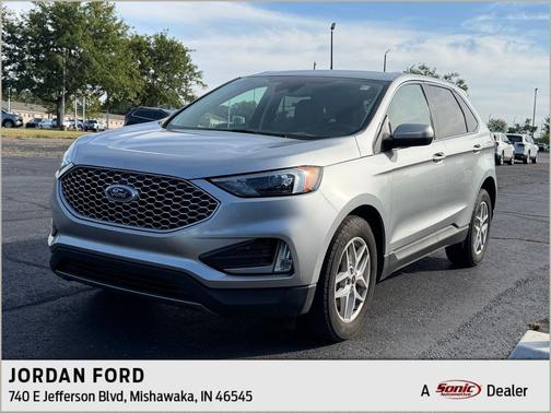 Iconic Silver Metallic 2024 Ford Edge SEL