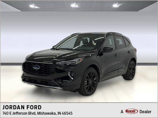Agate Black Metallic 2023 Ford Escape ST-Line Elite