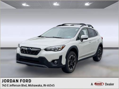 Crystal White Pearl 2021 Subaru Crosstrek Premium