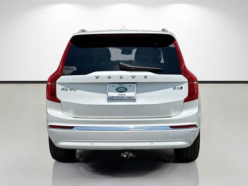 Crystal White Metallic 2024 Volvo XC90 B6 Ultimate Bright Theme 7-Seater