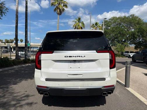 White Frost Tricoat 2025 GMC Yukon Denali