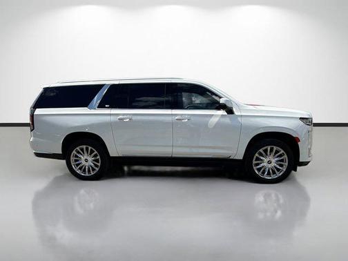 Crystal White Tricoat 2021 Cadillac Escalade ESV Premium Luxury