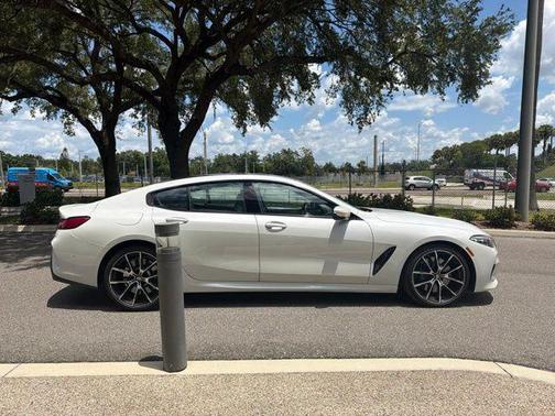 Mineral White Metallic 2021 BMW 840 Gran Coupe 840i