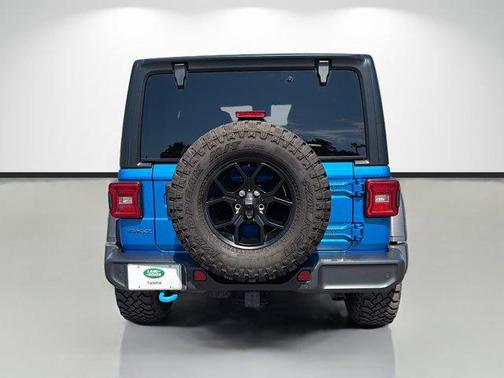 Hydro Blue Pearlcoat 2024 Jeep Wrangler 4xe Willys