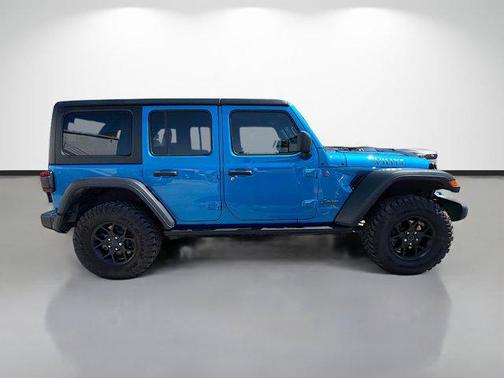 Hydro Blue Pearlcoat 2024 Jeep Wrangler 4xe Willys