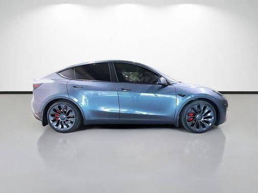 Gray 2023 Tesla Model Y Performance Dual Motor All-Wheel Drive