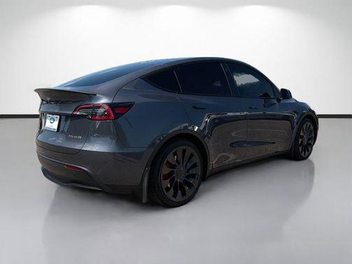 Gray 2023 Tesla Model Y Performance Dual Motor All-Wheel Drive
