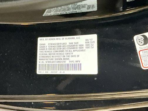 2018 Honda Odyssey EX-L