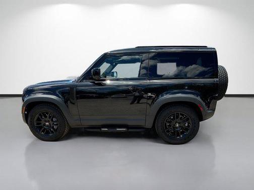 Santorini Black 2025 Land Rover Defender 90 P300 S